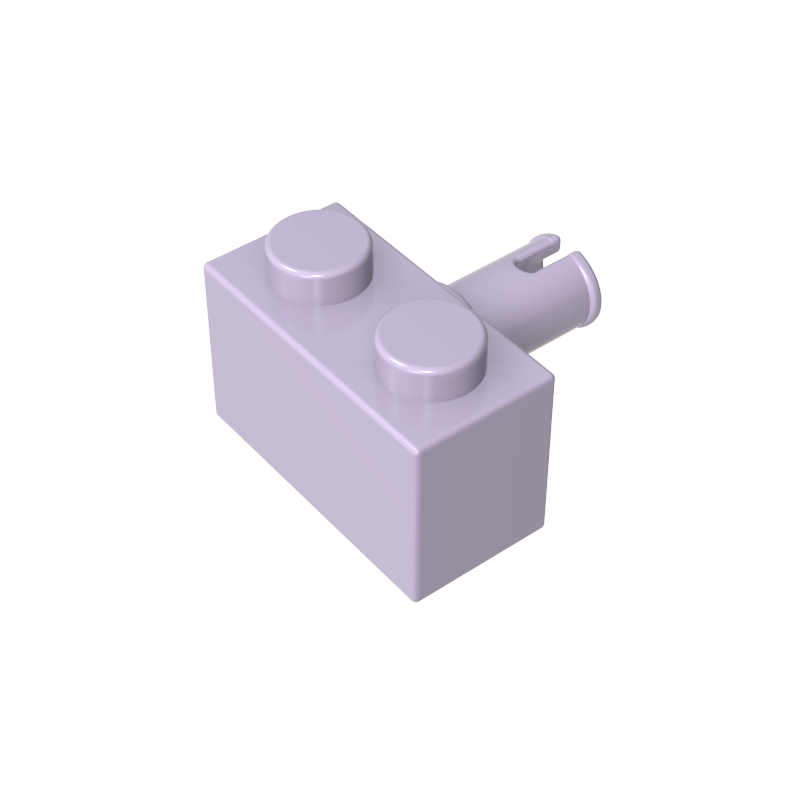 Brick Special 1 x 2 with Pin