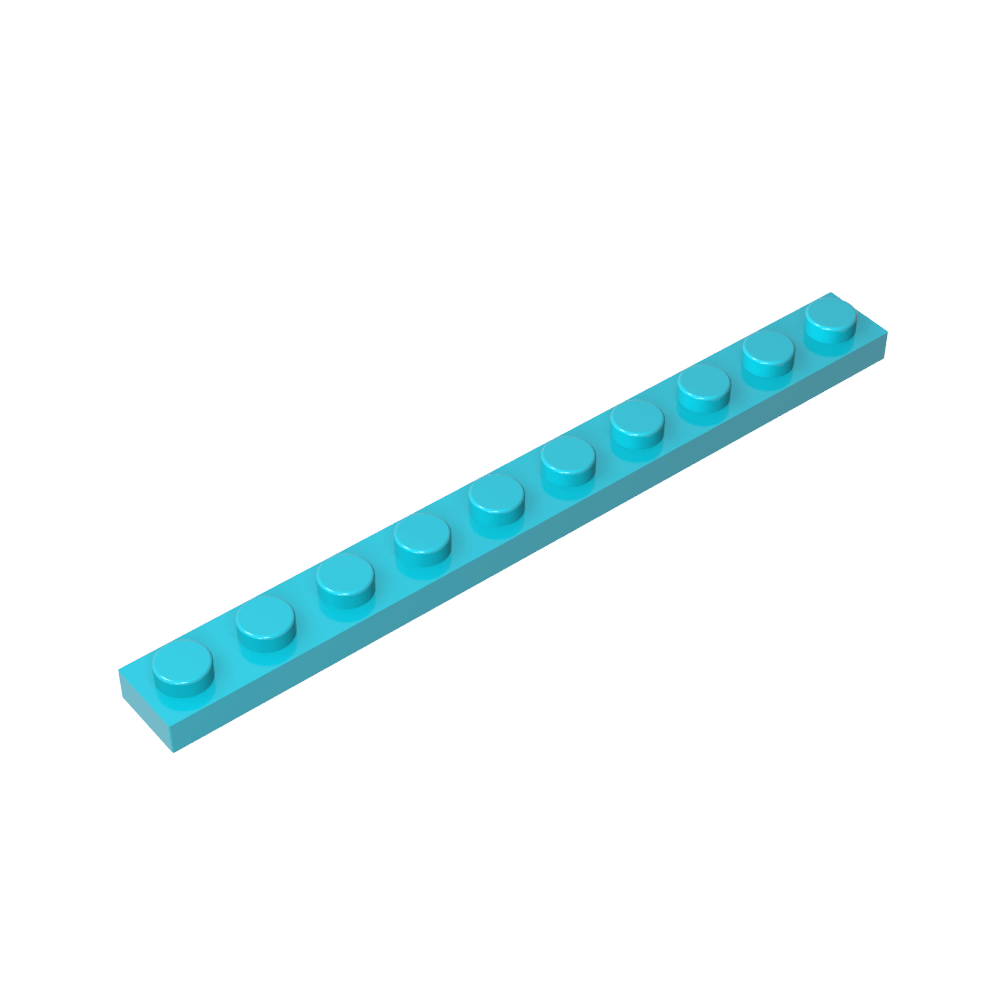 Plate 1 x 10-MyGobricks
