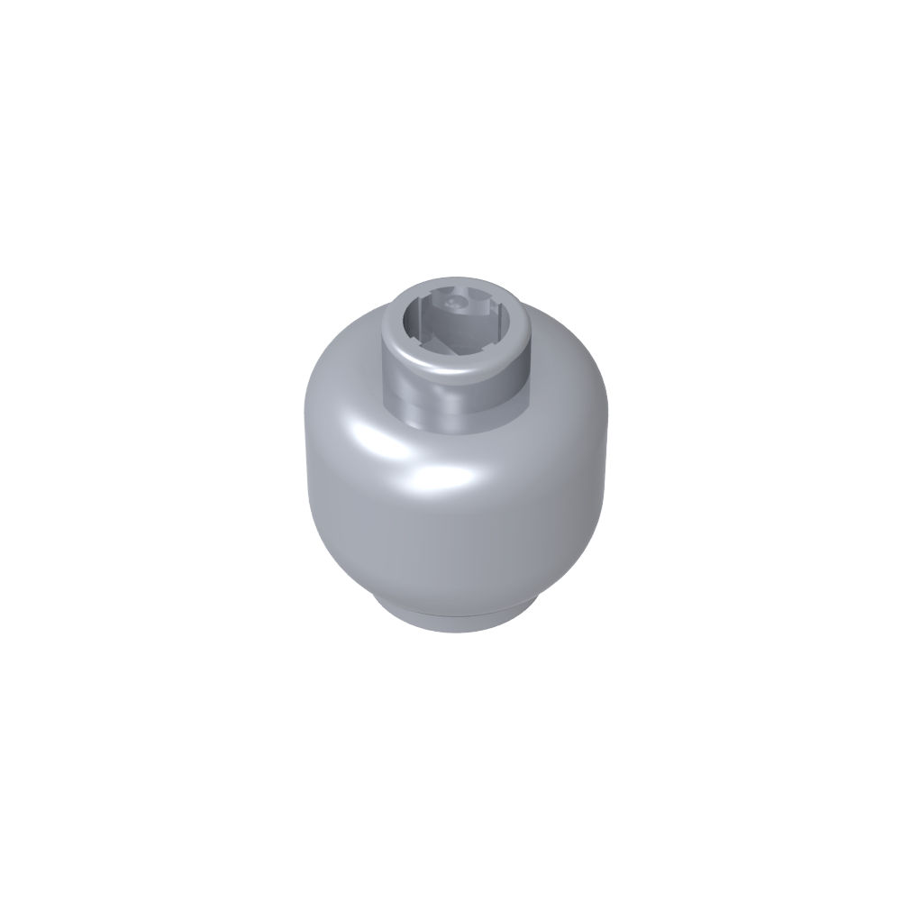 Minifig Head Plain [Blocked Open Stud]