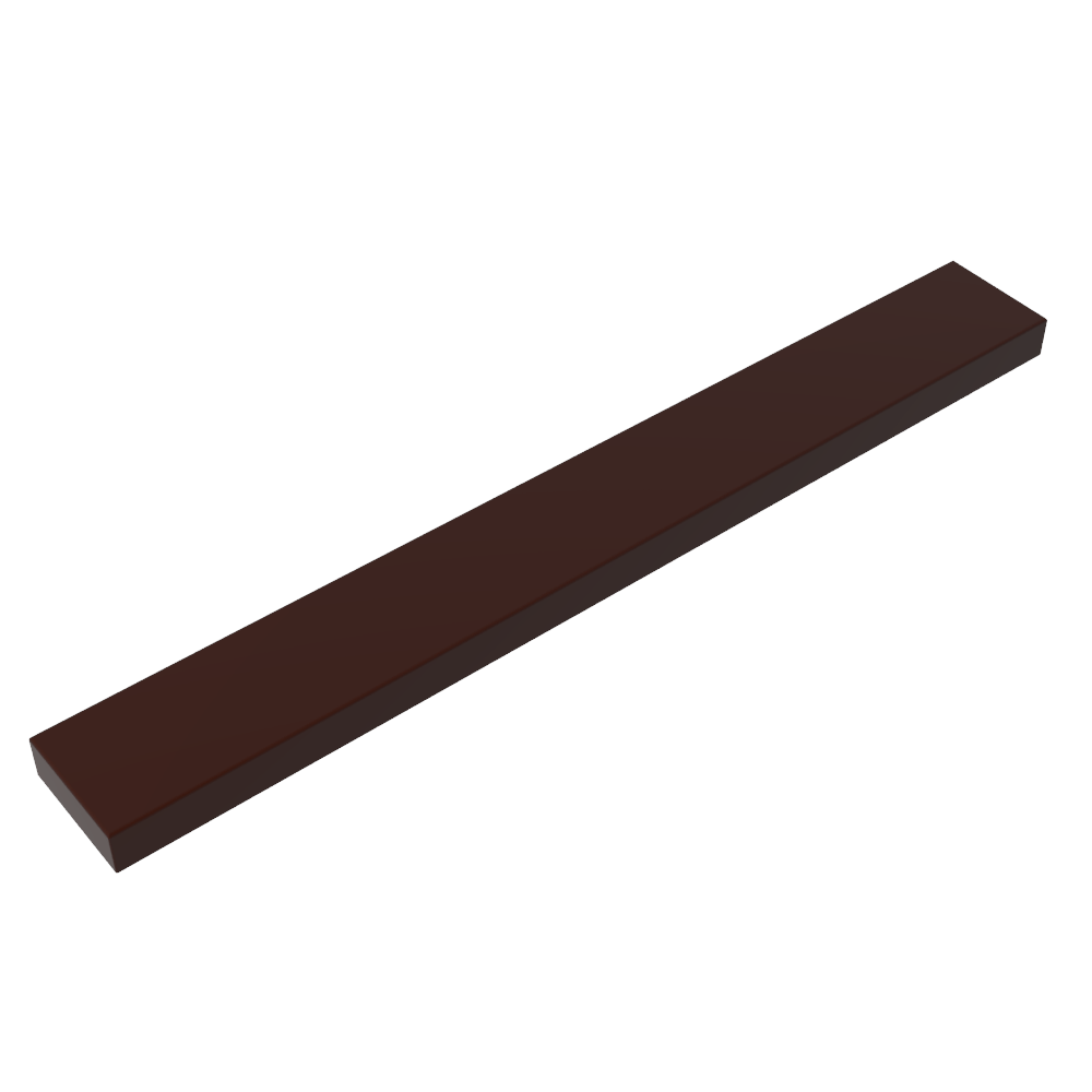 Tile 1 x 8 with Groove
