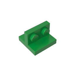 Bracket 2 x 2 with 1 x 2 Vertical Studs