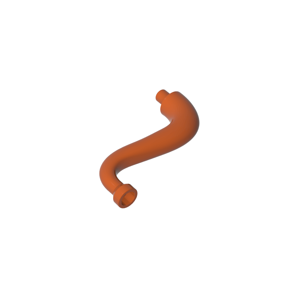 Animal Body Part / Plant, Tail / Trunk / Tentacle / Tongue / Vine / Tree Branch-MyGobricks