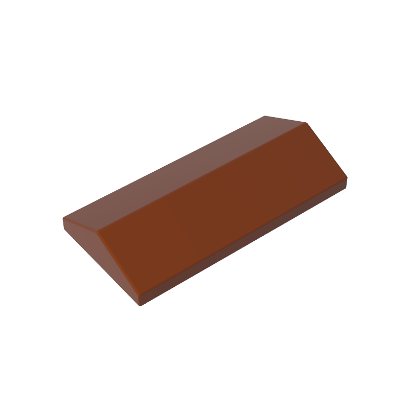 33° 2x4 sloping roof bricks