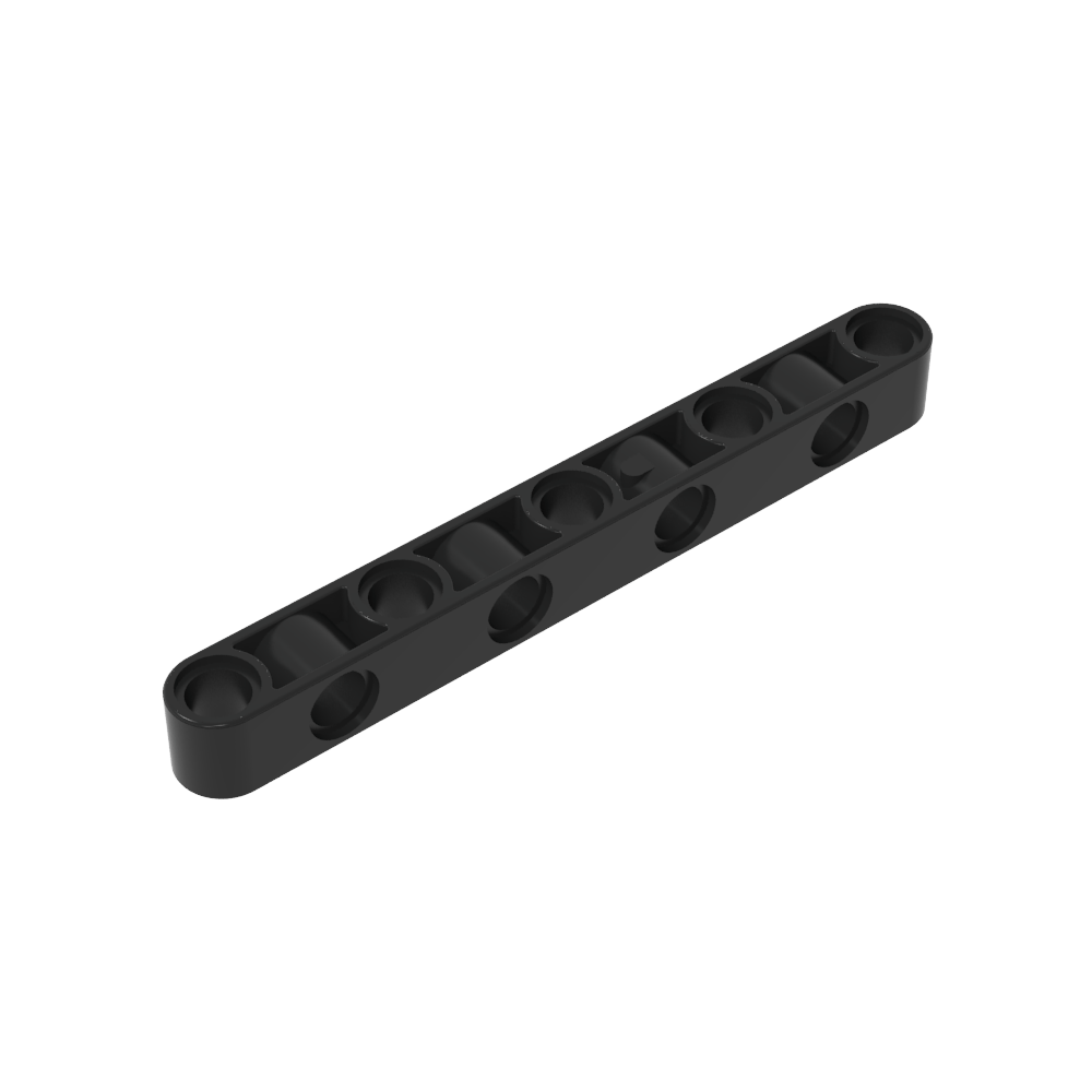 Technic Beam 1 x 9 Thick with Alternating Holes-MyGobricks