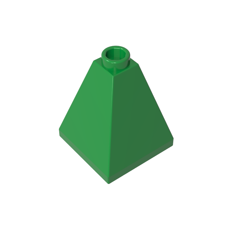 2x2x2 75° four-sided slope brick