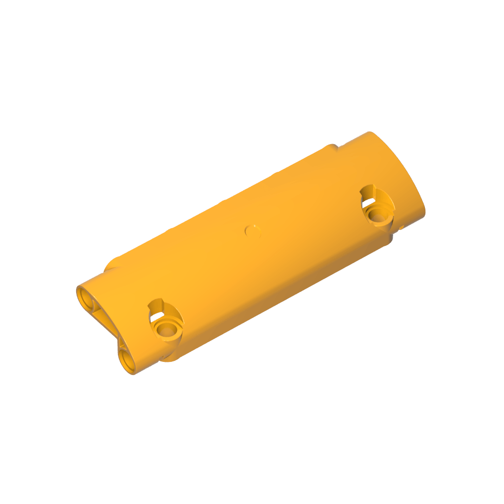 Technic Panel Curved 11 x 3 with 2 Pin Holes through Panel Surface-MyGobricks