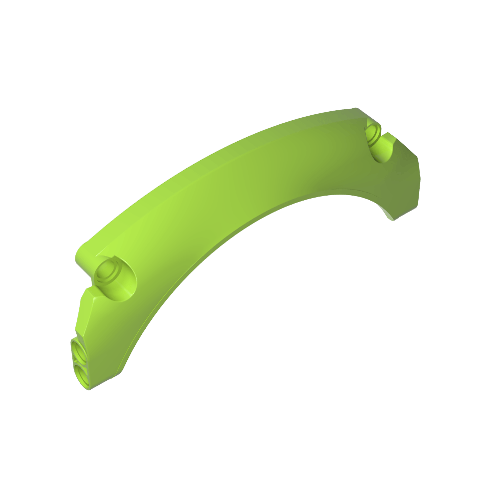 Technic Panel Car Mudguard Arched 13 x 2 x 3-MyGobricks