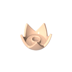 Gobricks Figure Crown / Egg Shell Half-MyGobricks
