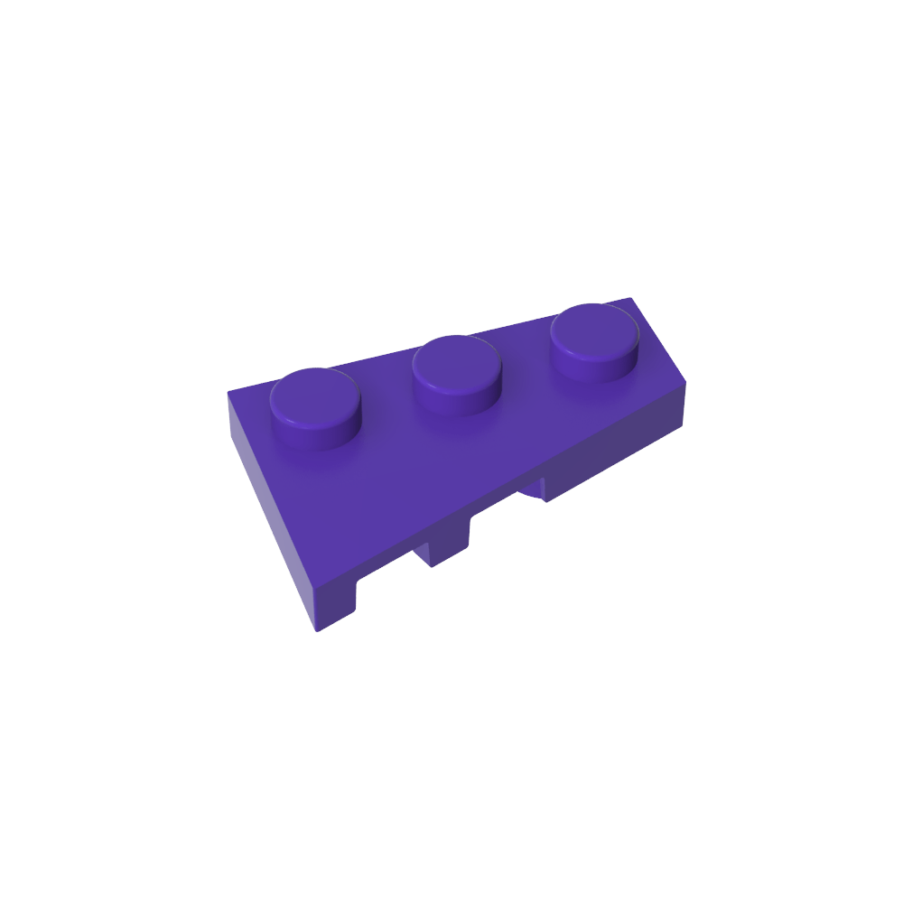 Wedge Plate 3 x 2 Right-MyGobricks