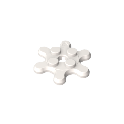 Plate Special 2 x 2 Splat Gear with 6 Teeth