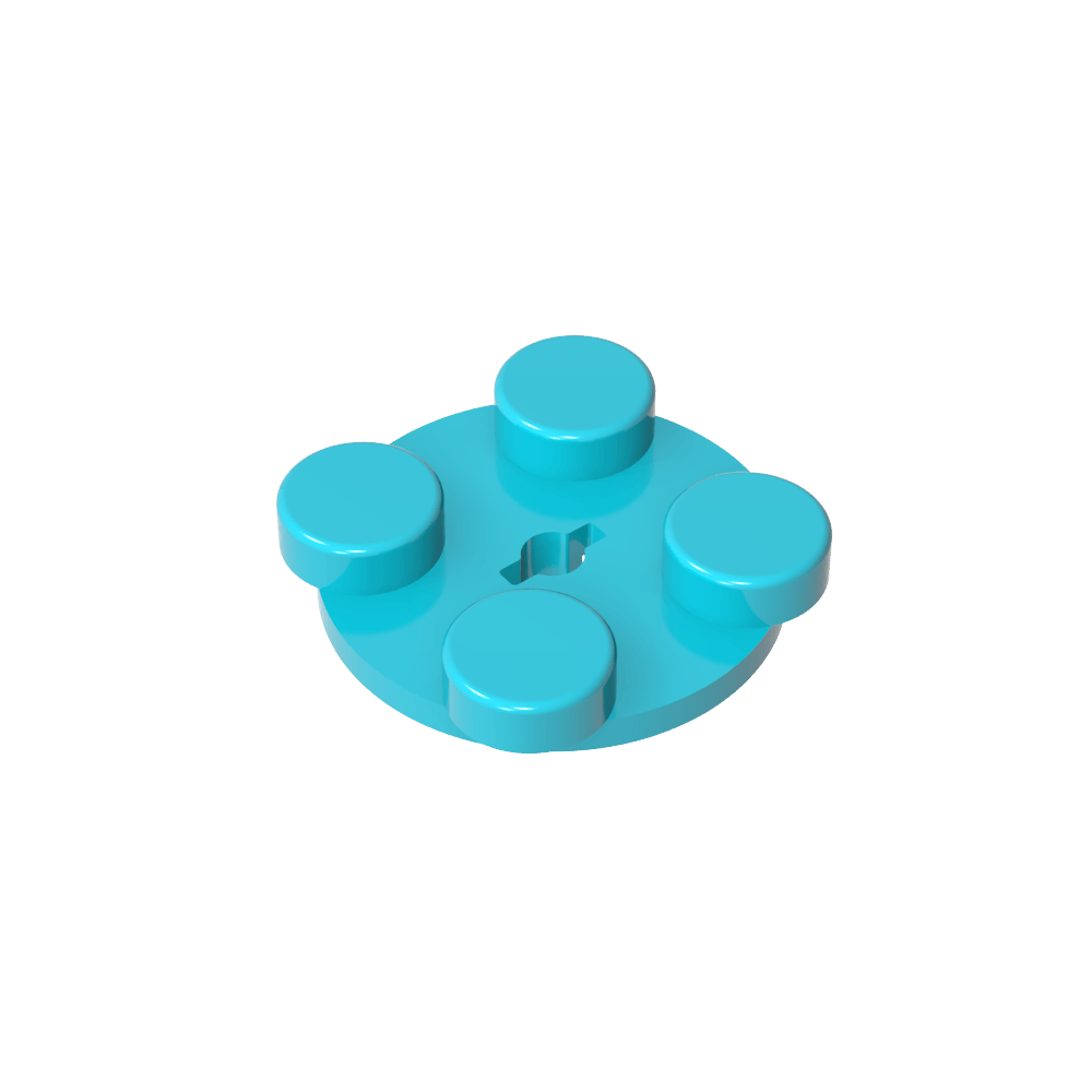 Turntable 2 x 2 Plate - Top