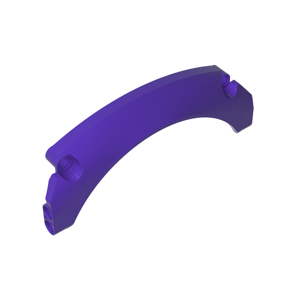 Technic Panel Car Mudguard Arched 13 x 2 x 3-MyGobricks