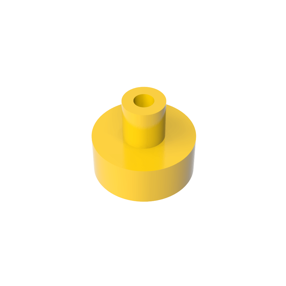 Tile Round 1 x 1 with Hollow Bar