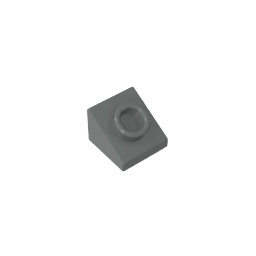 1x1x2/3 Beveled Brick with Dot