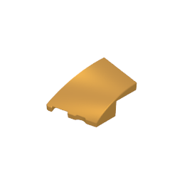 3x2 Wedge Curved Brick (Left)