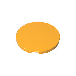 4 x 4 Glossy Round Plate [Premium Part]