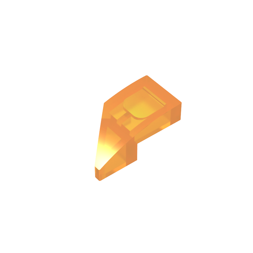 Slope Curved 2 x 1 with Stud Notch Right
