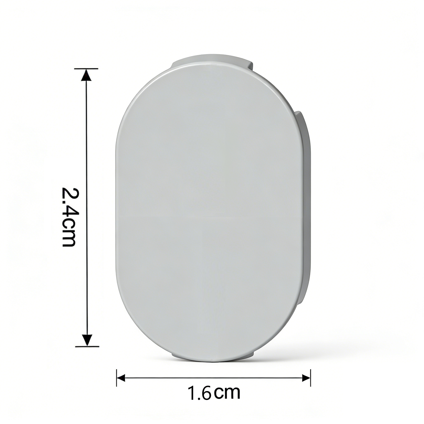 Tile Round 2 x 3-GOBRICKS Custom Printed Light Tile M/Single-sided