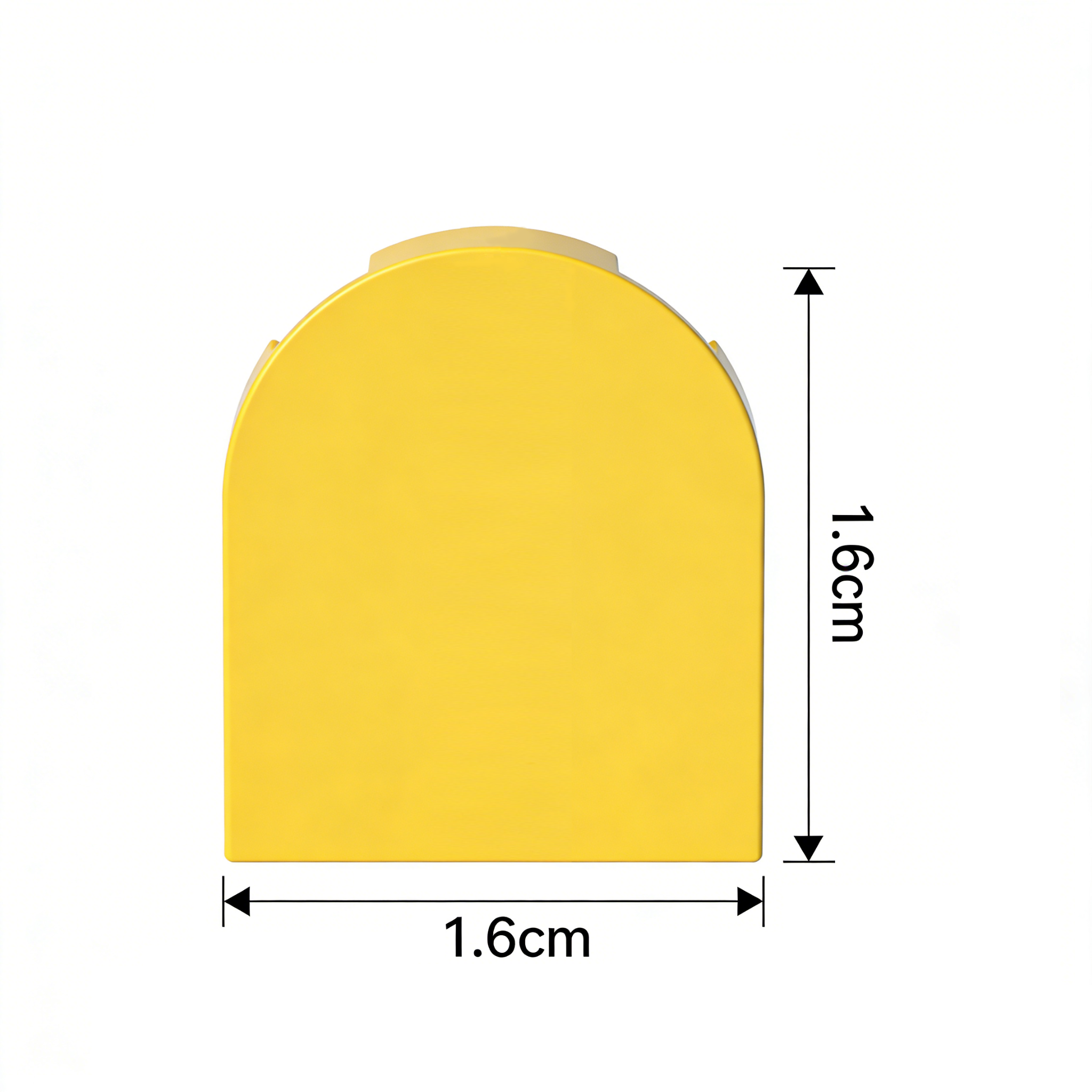 5520 2x2 semicircular light panel-GOBRICKS Custom Printed Light Tile M/Single-sided