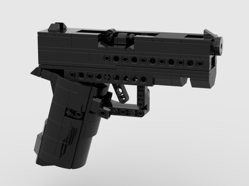 Glock 43X Soft-Launch Brick Model, Building Blocks Toys Gun​ Sets - GOBRICKS x MOCERS Collaboration Brick Zone