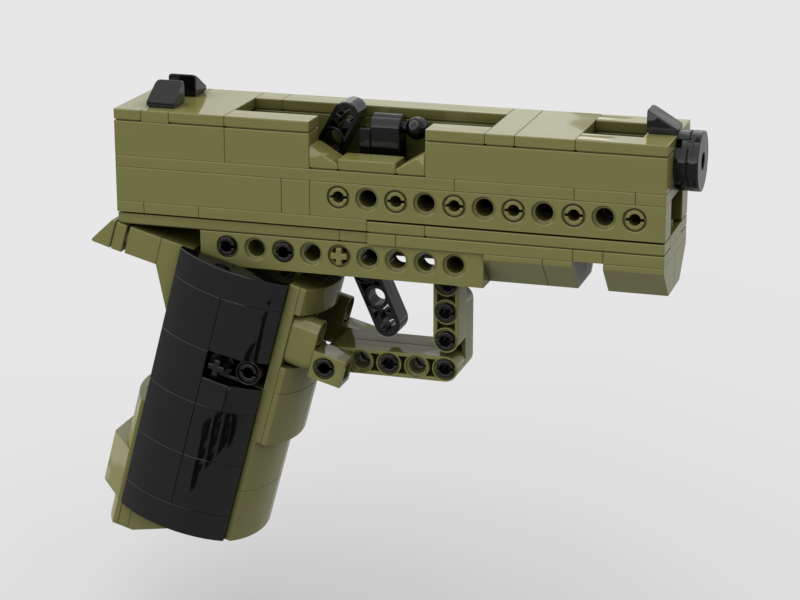 Glock 43X Soft-Launch Brick Model, Building Blocks Toys Gun​ Sets - GOBRICKS x MOCERS Collaboration Brick Zone