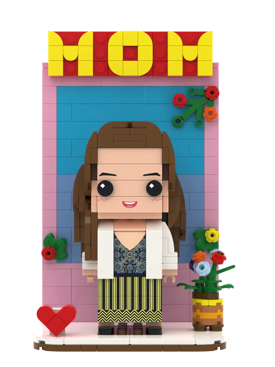 Full Body Customizable Brick Figures, Mother's Day Exclusive Gifts