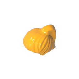 Gobricks figure, Hair Female Ponytail