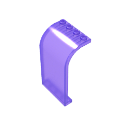 Panel 3 x 4 x 6 Curved Top