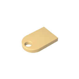 Tile Special 3 x 2 with Hole