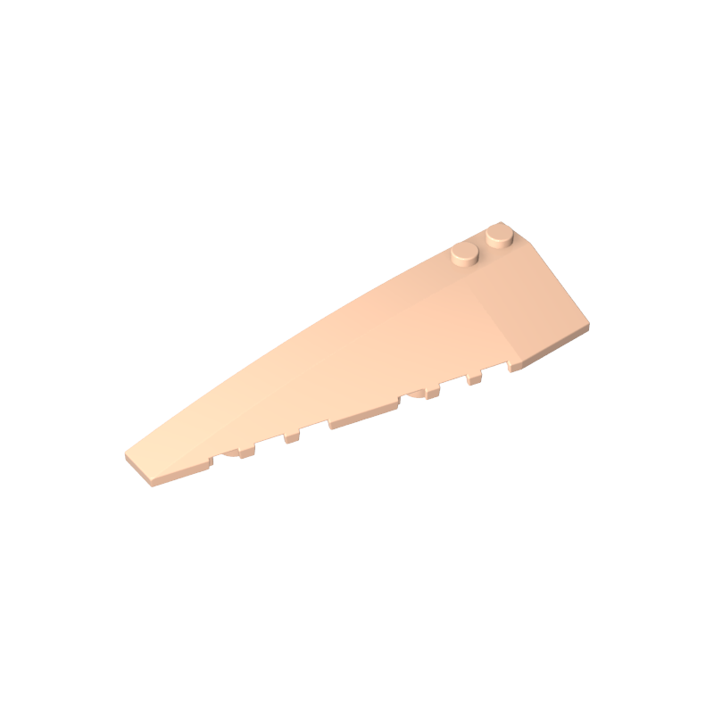 3x10 wedge-shaped brick (left)