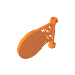 Road Sign Round on Pole