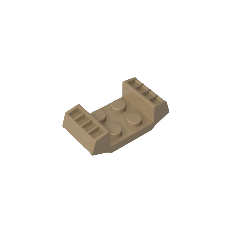 2x2 grille heat dissipation vent special-shaped plate
