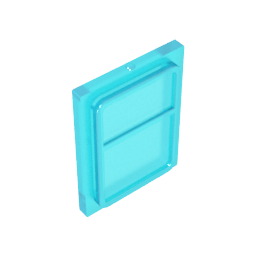 1x2x3 train door glass