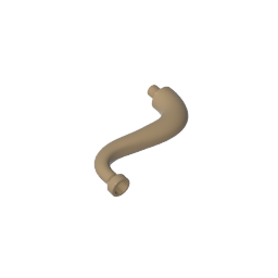 Animal Body Part / Plant, Tail / Trunk / Tentacle / Tongue / Vine / Tree Branch-MyGobricks