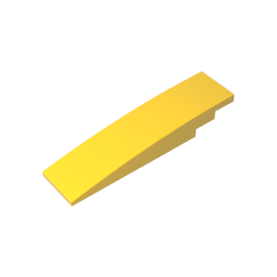 Slope Curved 8 x 2 No Studs