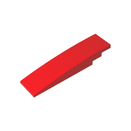 Slope Curved 8 x 2 No Studs