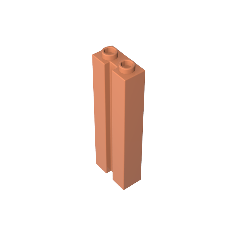 1x2x5 Slotted Brick