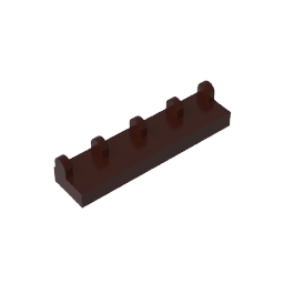 1x4 hinge plate side 5 claws