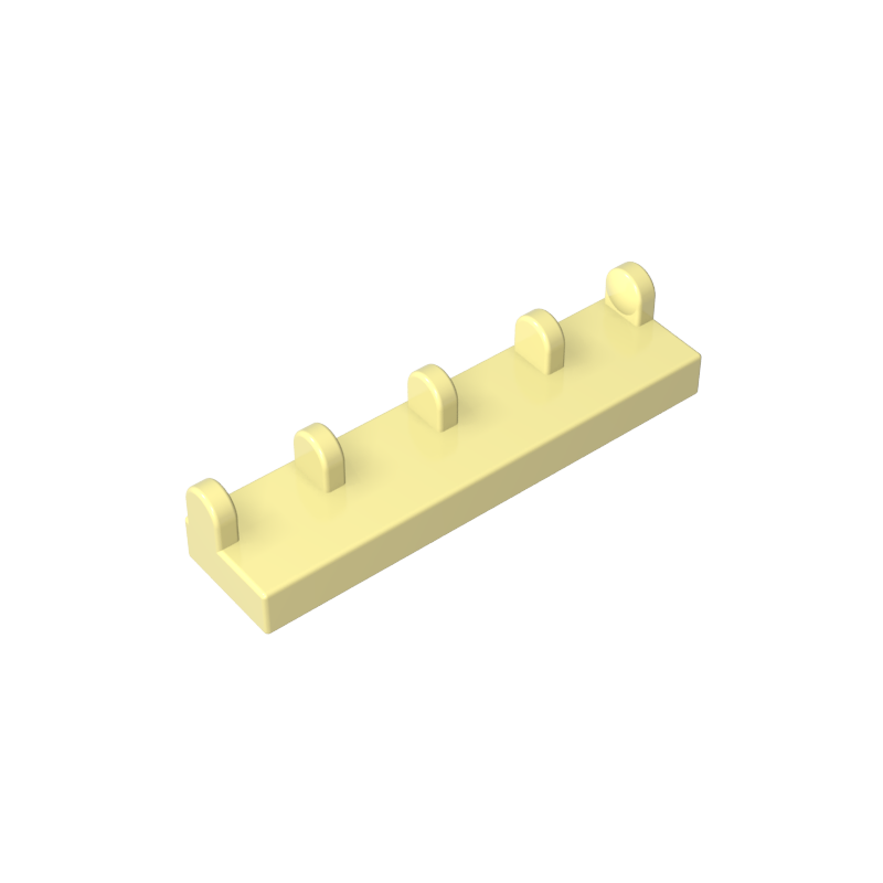 1x4 hinge plate side 5 claws