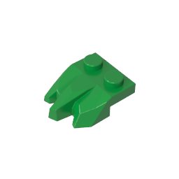 2x2 Three Finger Rock Shape Plate