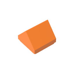 Slope Double 45° 1 x 1-MyGobricks