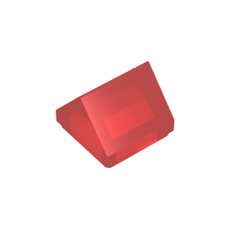1x1 two-way 45° sloped tile