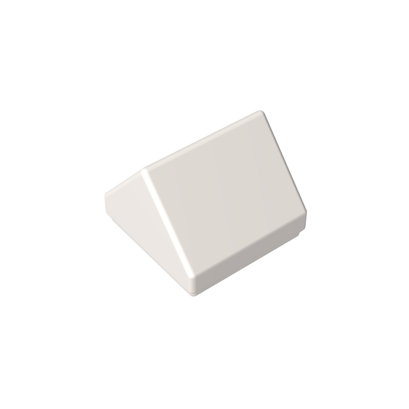 1x1 two-way 45° slope tile
