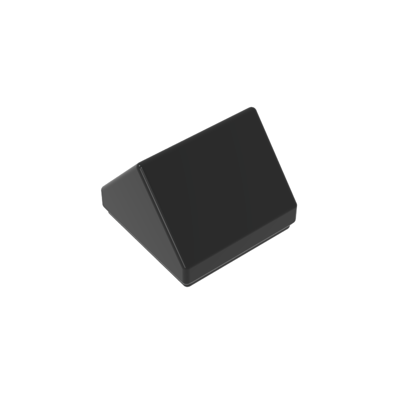 1x1 two-way 45° slope tile