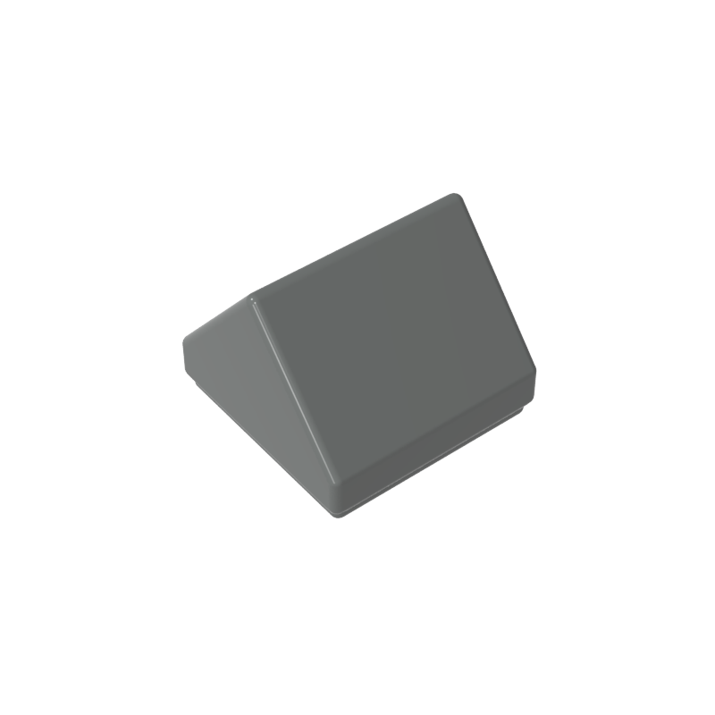 1x1 two-way 45° slope tile