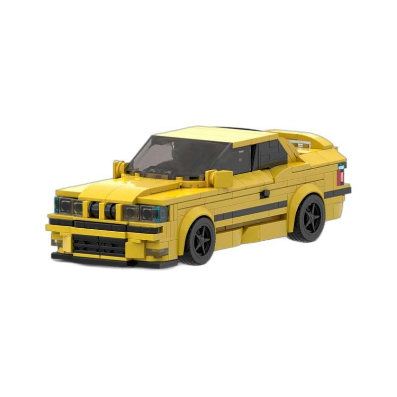 Building Block Car Model Kit - M3 E36, Compatible with Small Particle Building Bricks Set, Toy Gift for Boys & Teens