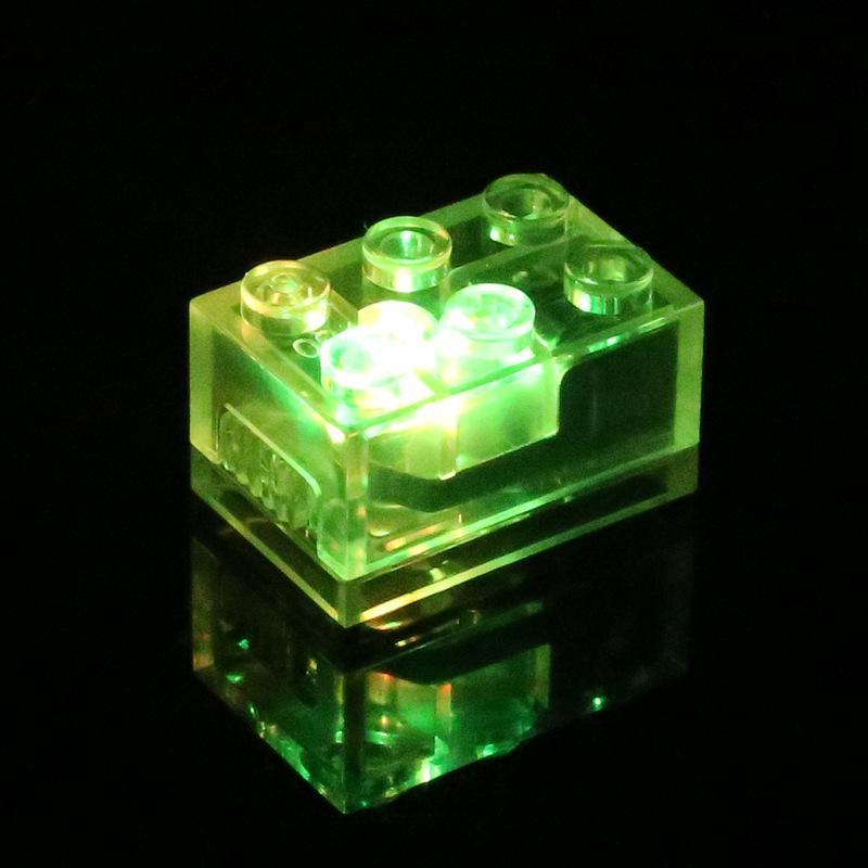 2*3 Brick Led Light Accessories, Compatible With Small Particle Building Blocks, Led Light Multi-Color Flashing Toy Accessories