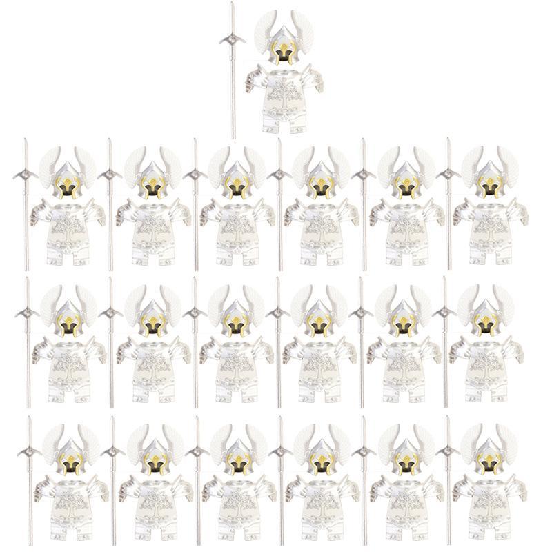 Compatible With Plastic Building Figures Accessories, Military Armor, Helmet Building Blocks, Weapon and Protective Equipment Sets