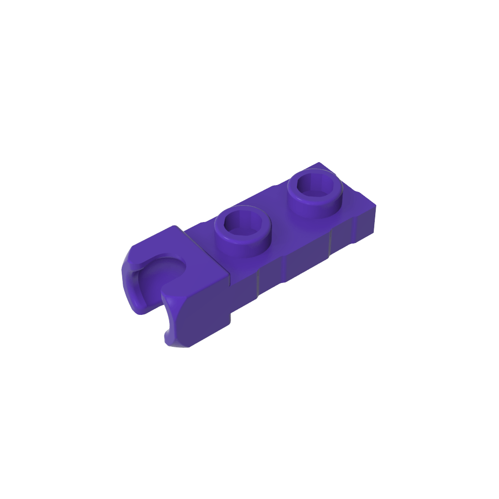 Plate Special 1 x 2 5.9mm End Cup-MyGobricks