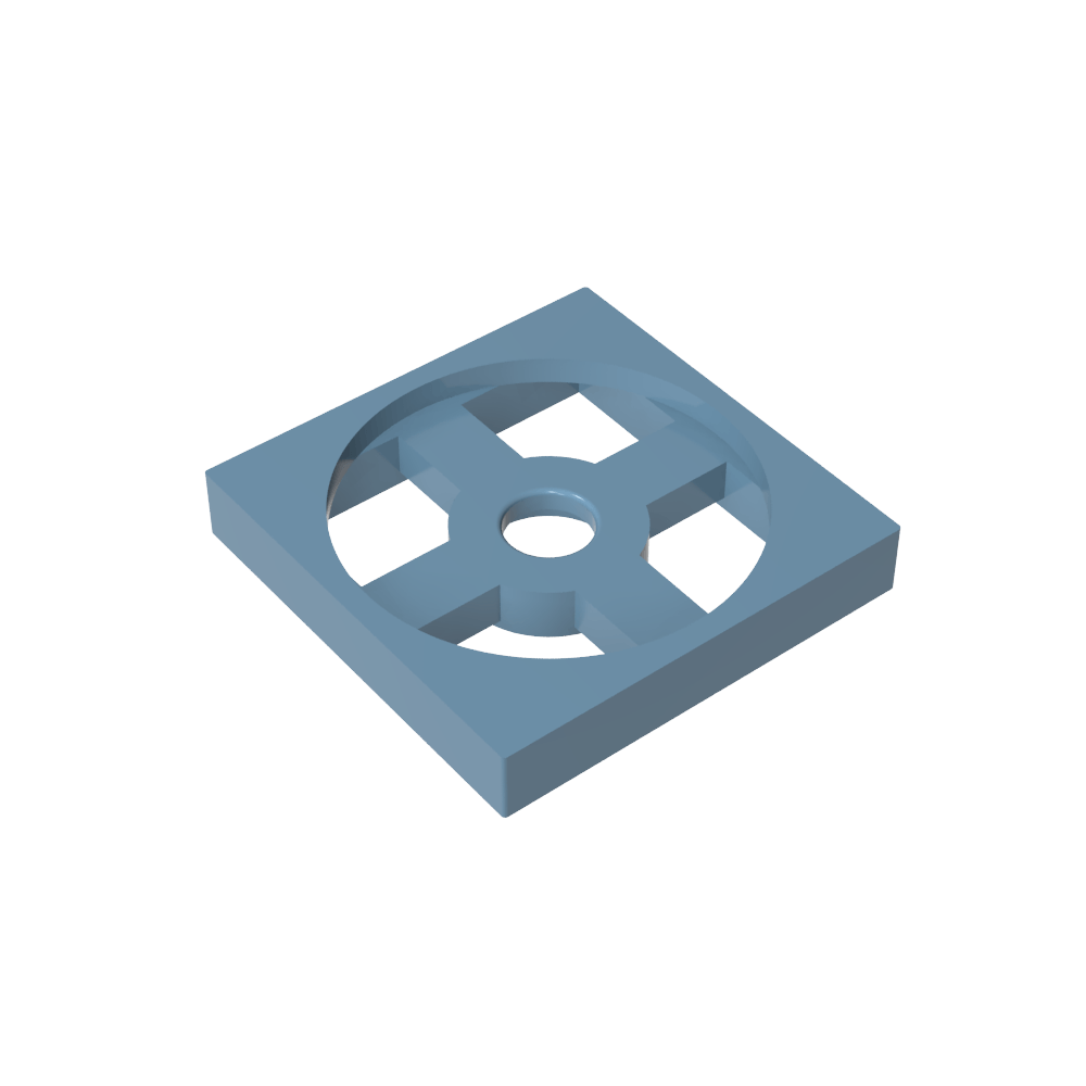 Turntable 2 x 2 Plate, Base-MyGobricks